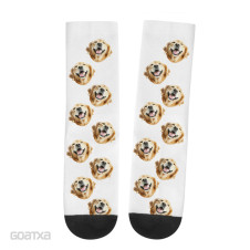 Calcetines personalizados con rostro o jeta