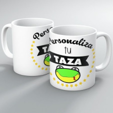 Taza Cerámica Blanca Personalizada