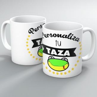 Taza Cerámica Blanca Personalizada