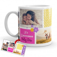 Taza Cerámica Blanca Personalizada
