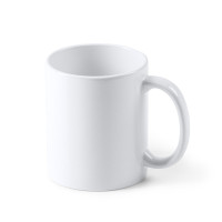 Taza de cerámica personalizable por sublimación.