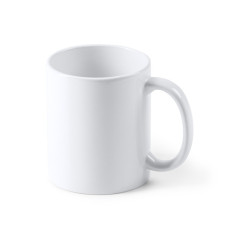 Taza de cerámica personalizable por sublimación.