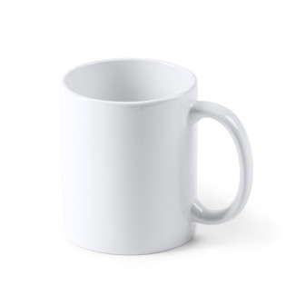 Taza de cerámica personalizable por sublimación.